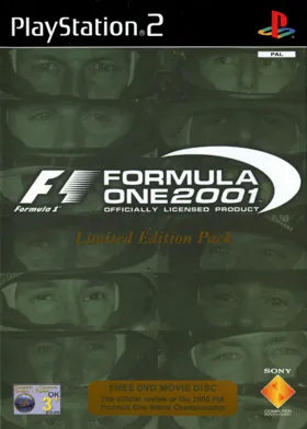 Formula One 2001 box cover front